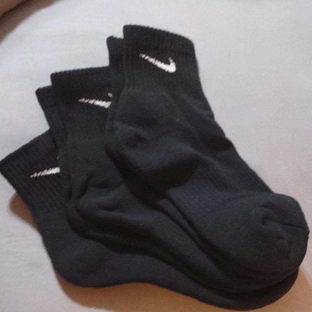 Nike Men's Black Ankle Socks